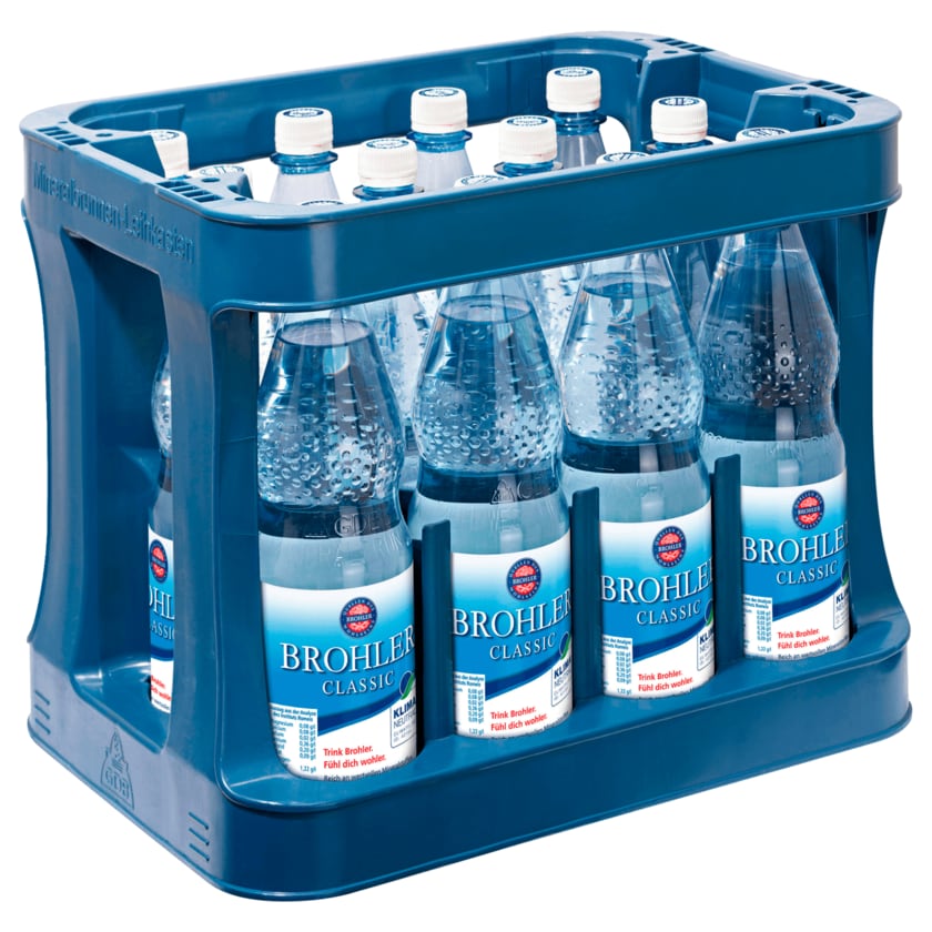 Brohler Mineralwasser Classic 12x1l